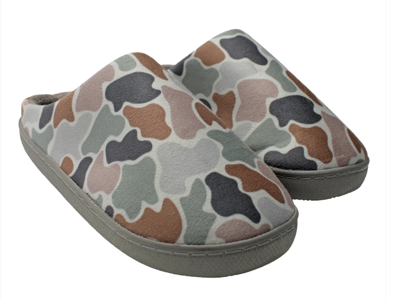 LG Slippers Forest Camo Flora LOCAL BOY OUTFITTER