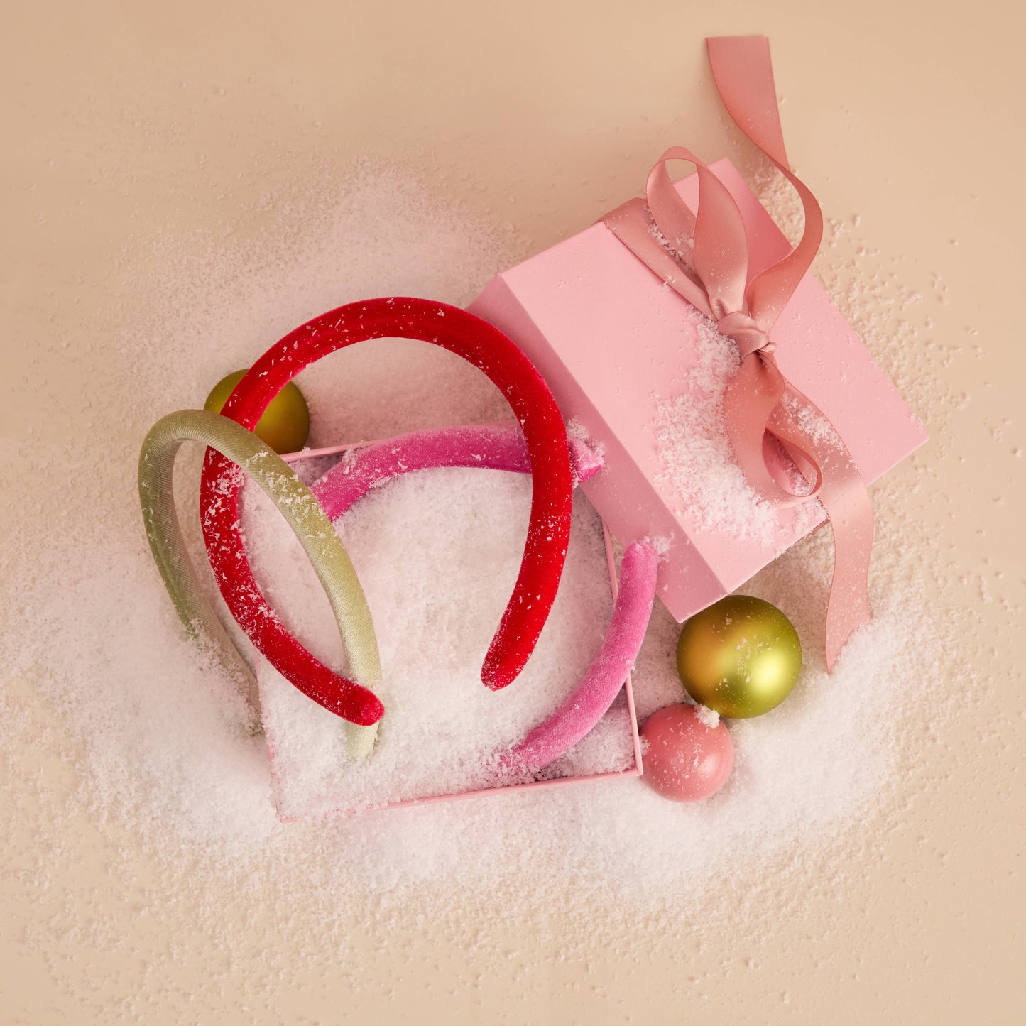 KITSCH - Holiday Velvet Headband 3pc Set KITSCH