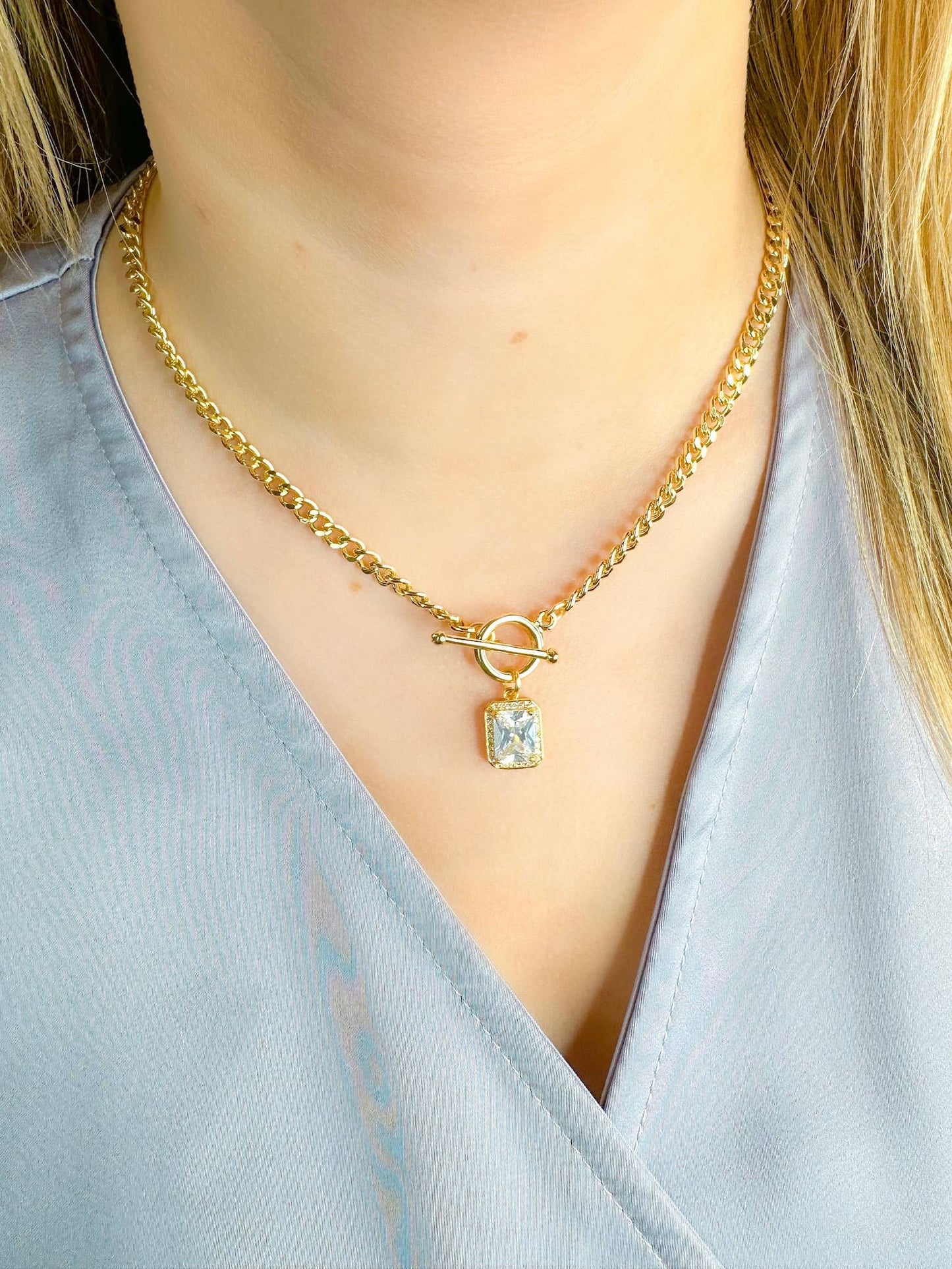 Taylor Shaye Designs - Glam Toggle Necklace Taylor Shaye Designs