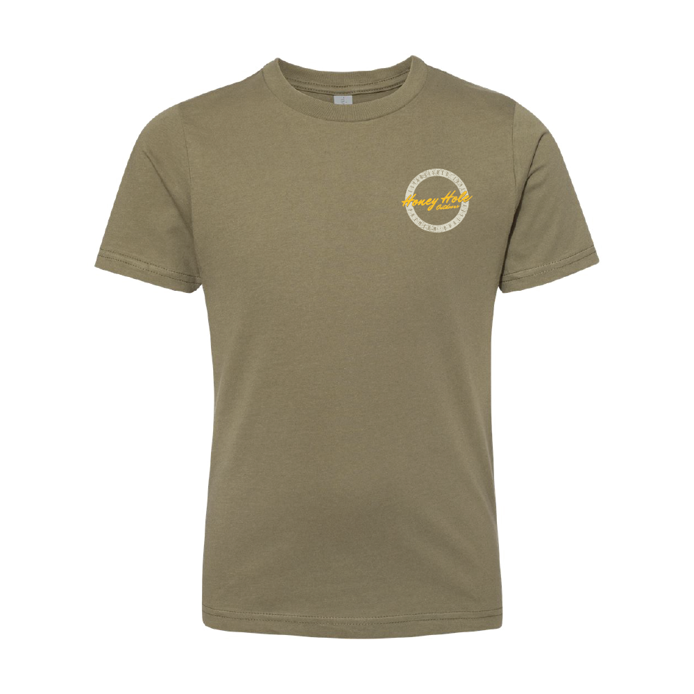 Honey Hole Outdoors - Youth Shirt - Tech: YXL Honey Hole Outdoors