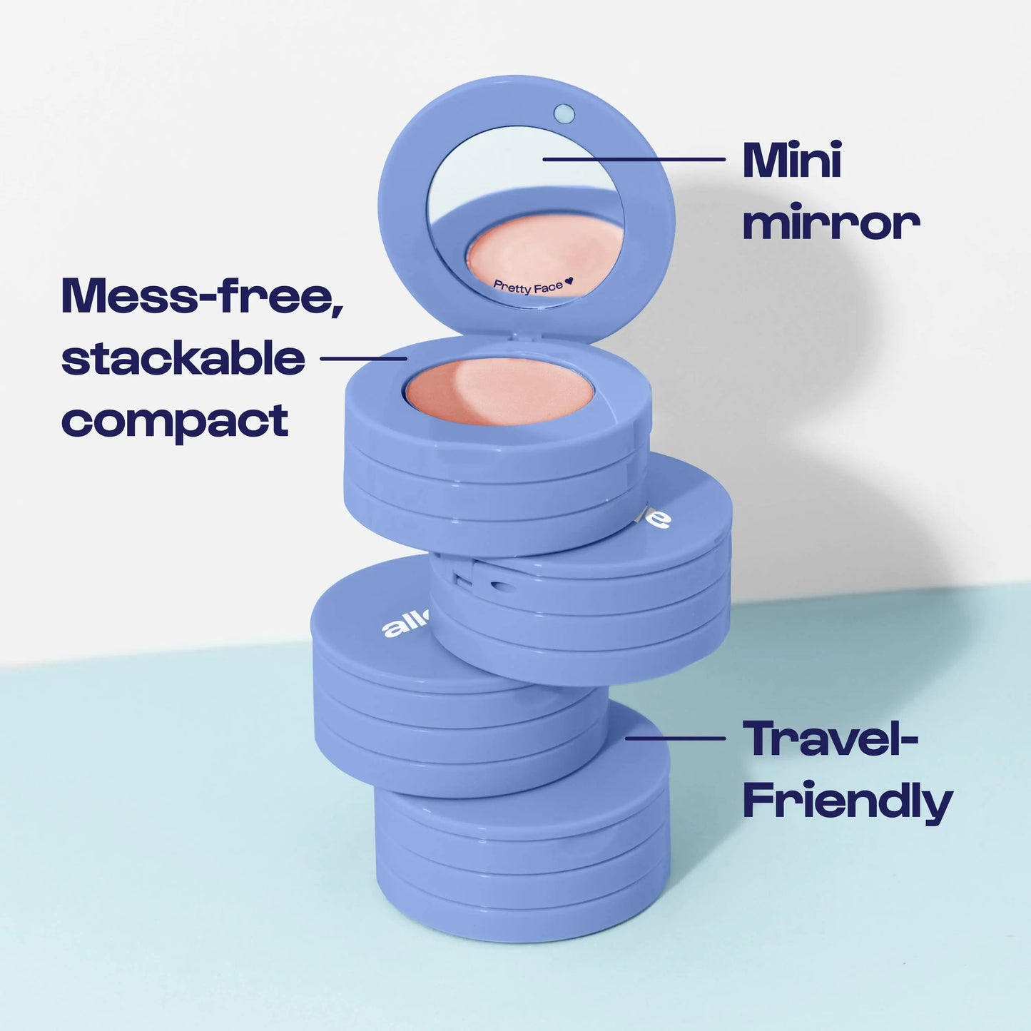 Alleyoop Makeup - Stack the Odds Blush/ Bronzer/ Highlighter in Sassy Pants: Sassy Pants Alleyoop Makeup
