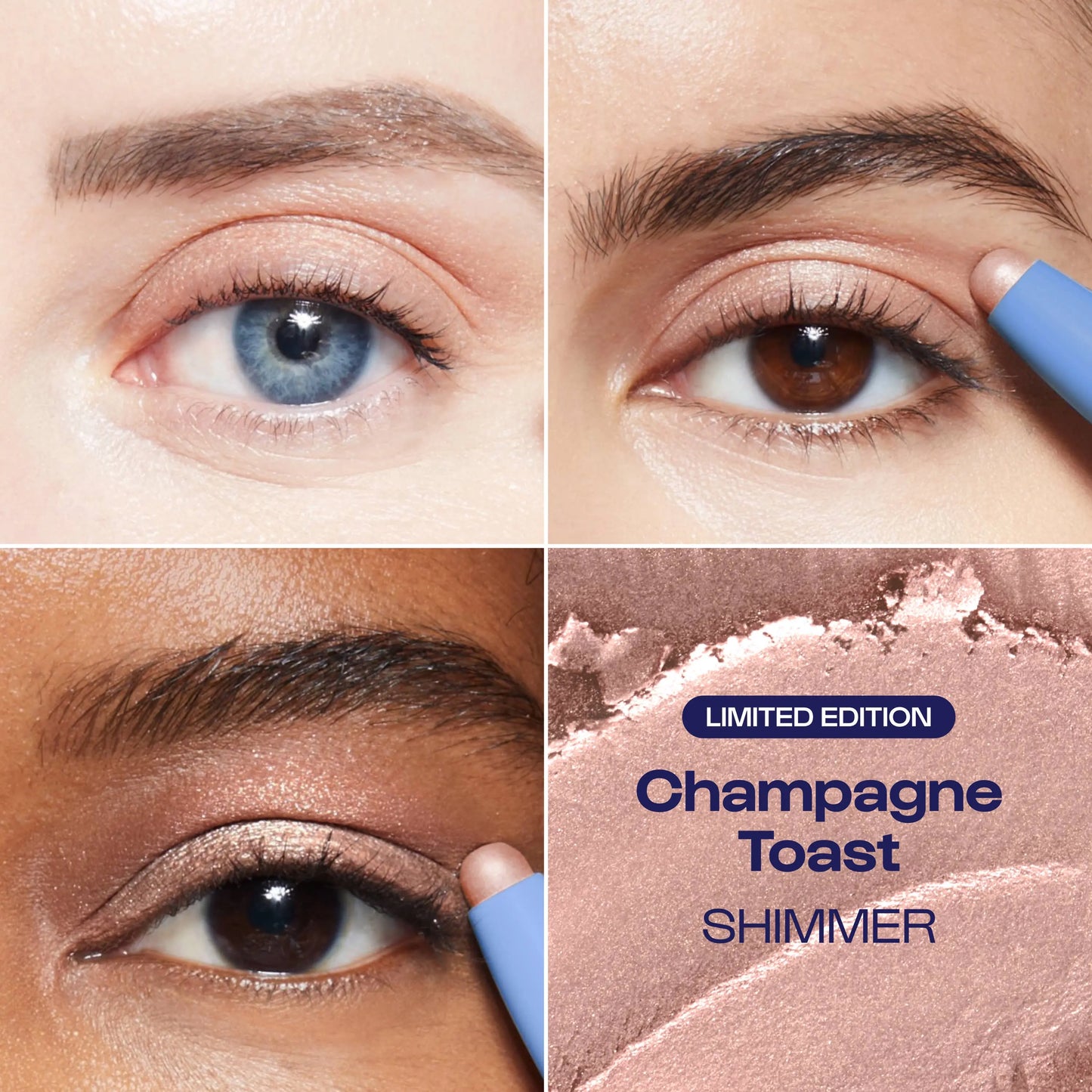 Alleyoop Makeup - Three Pointer Eye Trio- Mini 11th Hour Eyeshadow set Alleyoop Makeup