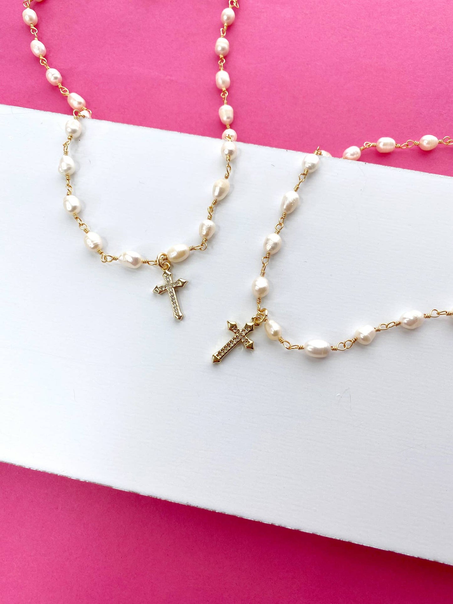 Taylor Shaye Designs - Jacee Cross Necklace Taylor Shaye Designs