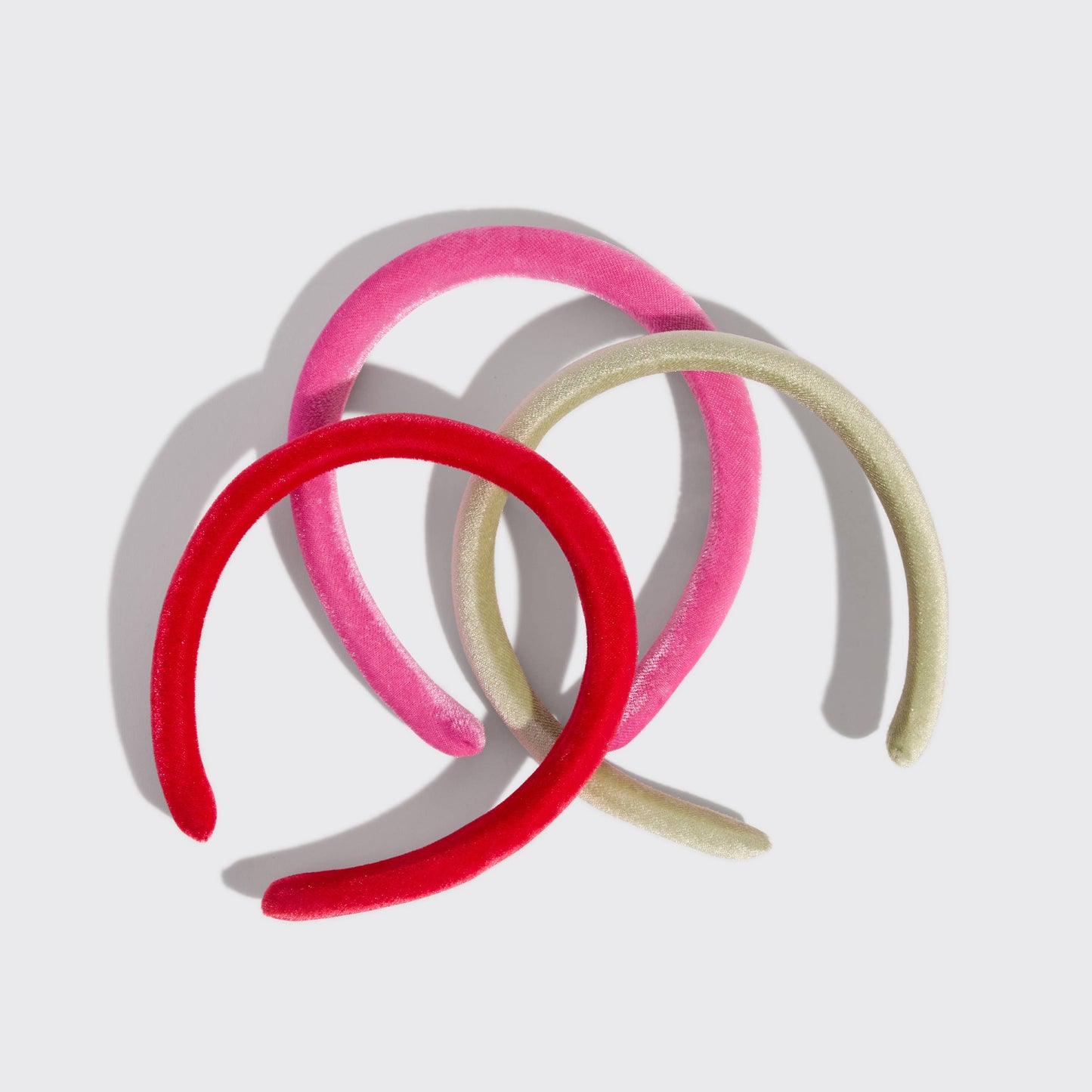 KITSCH - Holiday Velvet Headband 3pc Set KITSCH