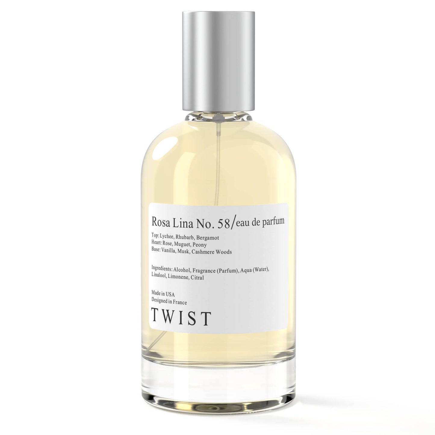 Twist Perfumes - Twist Rosa Lina No. 58 Inspired by Perfume De Marly Delina Twist Perfumes