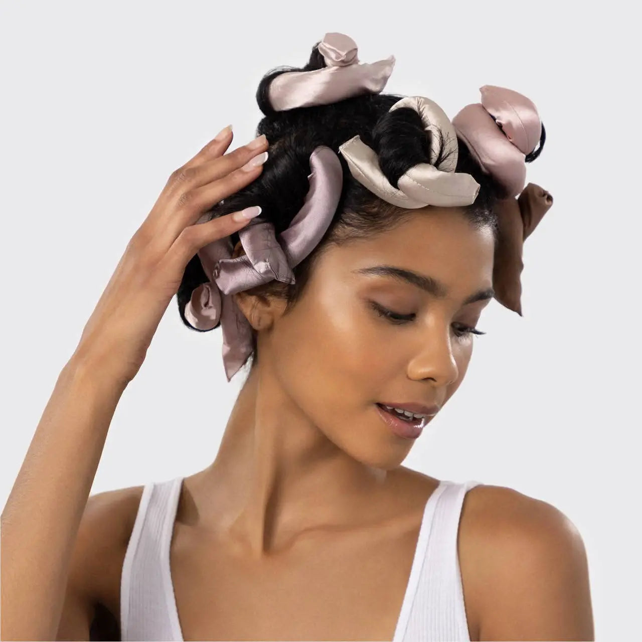 KITSCH - Satin Wrapped Flexi Rods - 6pc Set KITSCH