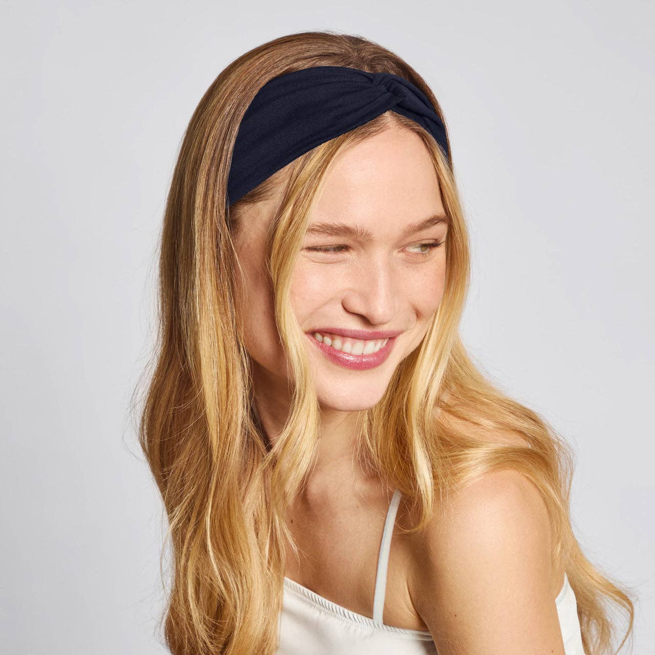 KITSCH - Recycled Fabric Wide Twist Headbands 2pc Set -Garden Bouquet KITSCH