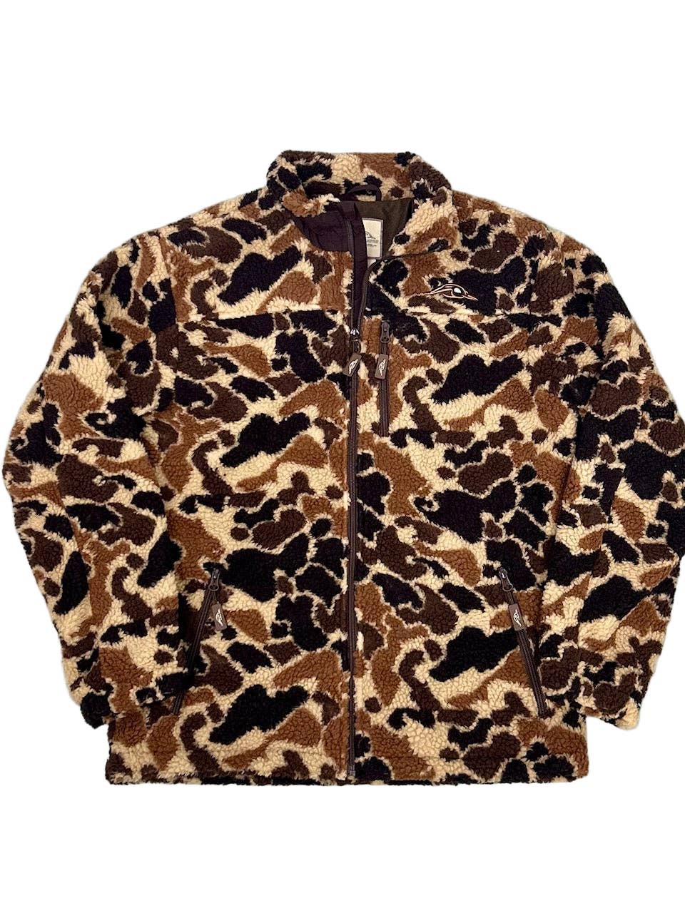 American Flyway Waterfowl - AFW Full Zip Ultra Quiet OSC Sherpa Fleece Jacket: XL American Flyway Waterfowl