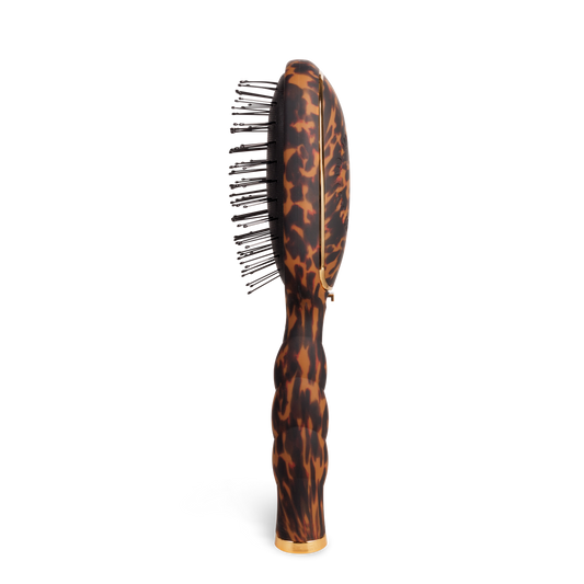 TELETIES - Detangler Brush |Tortoise| Fine TELETIES