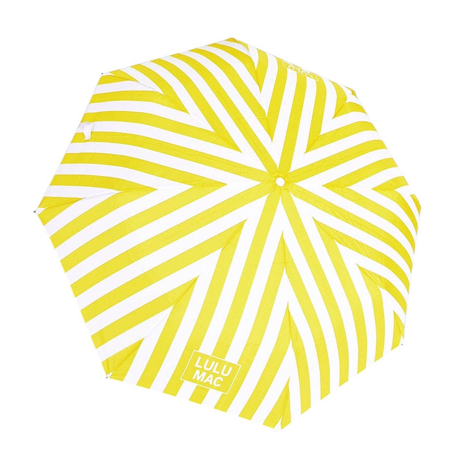 Girlie Girl Originals - Lulu Mac Umbrella-Yellow Stripe Girlie Girl Originals