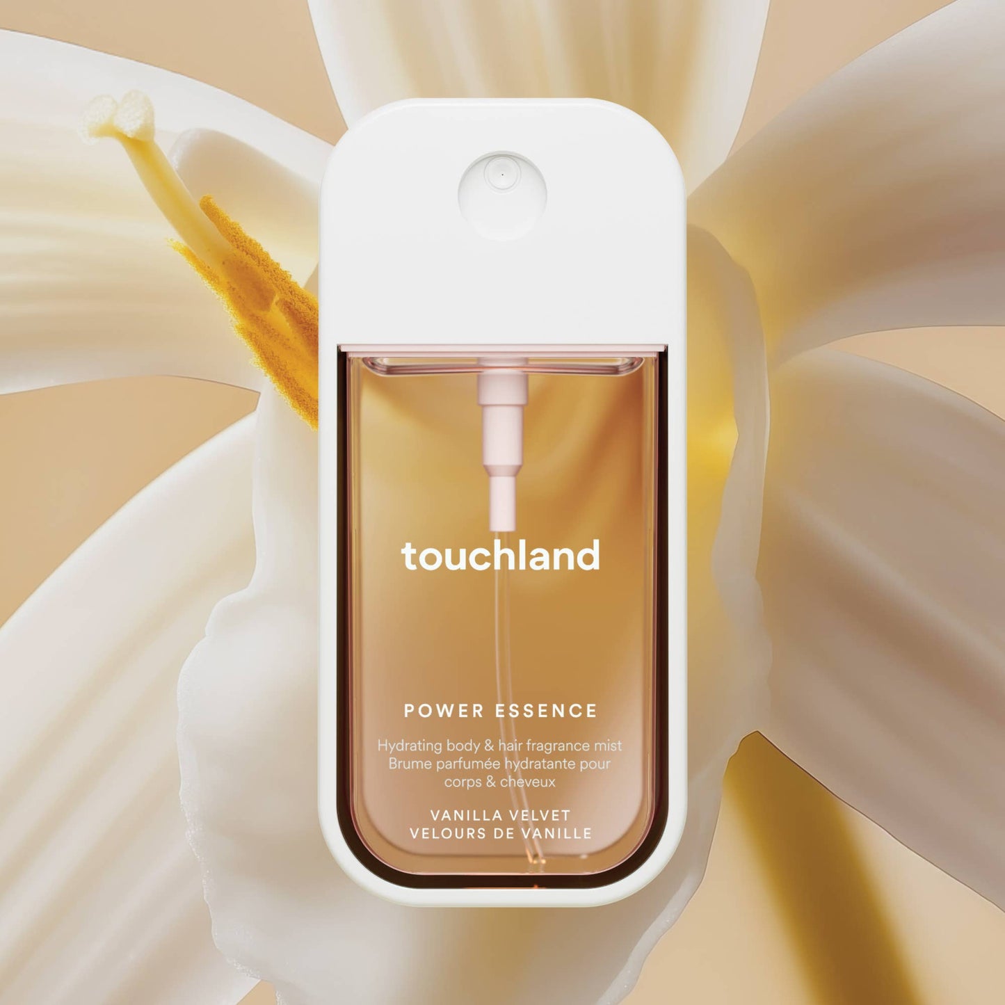 Touchland - Vanilla Velvet Power Essence Body & Hair Fragrance Mist Touchland
