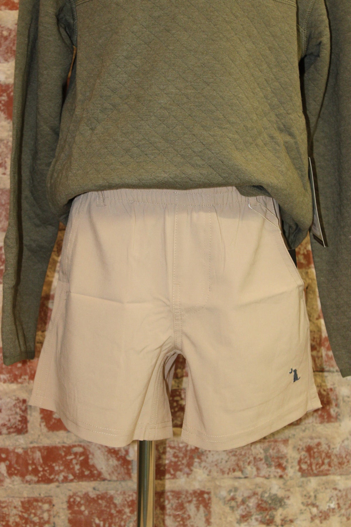 Khaki Toddler Volley Short LOCAL BOY LOCAL BOY OUTFITTER