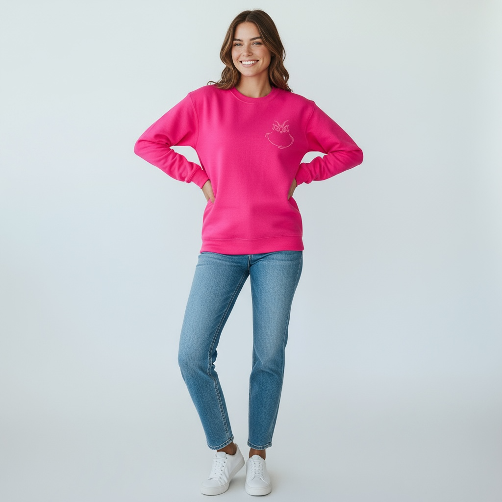 You’re a Mean One Crewneck Sweatshirt Bird & Co Wholesale Tees