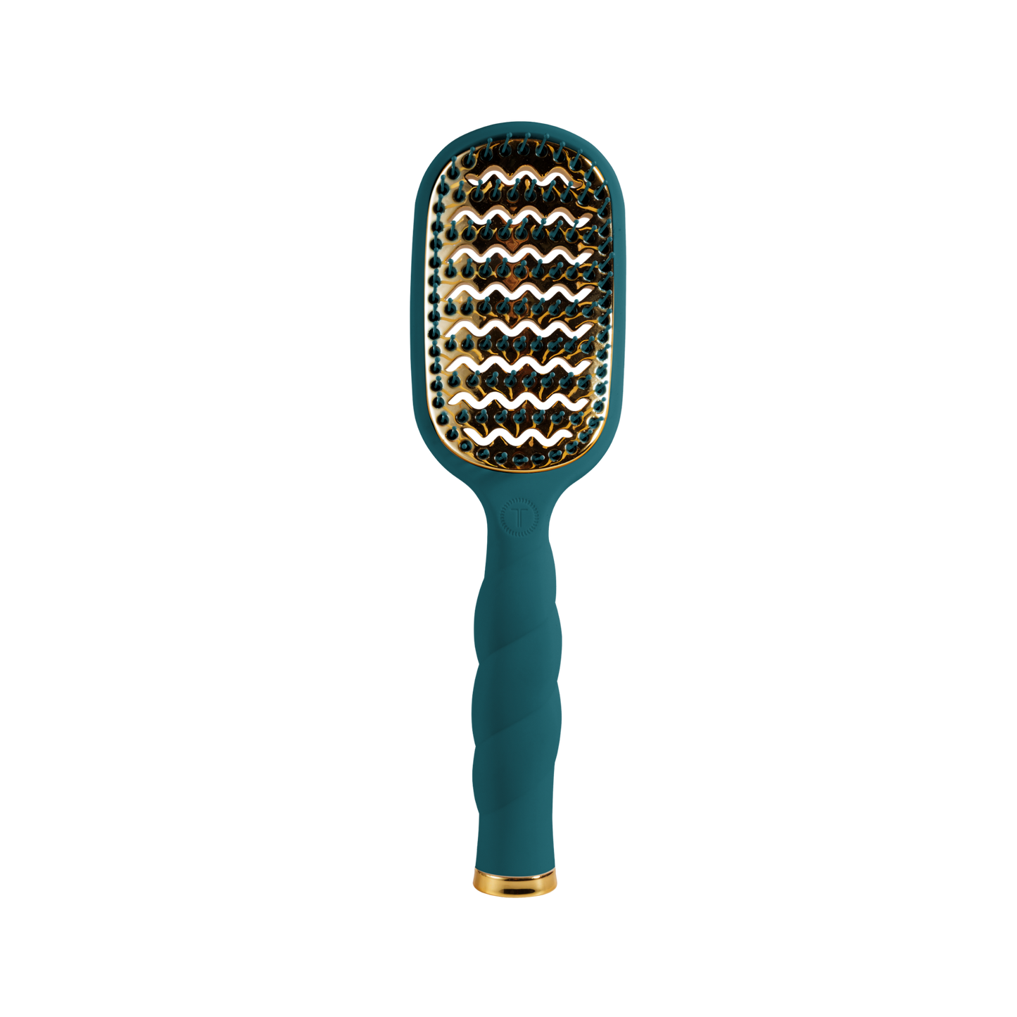 TELETIES - Vented Hair Brush - Teal With It TELETIES