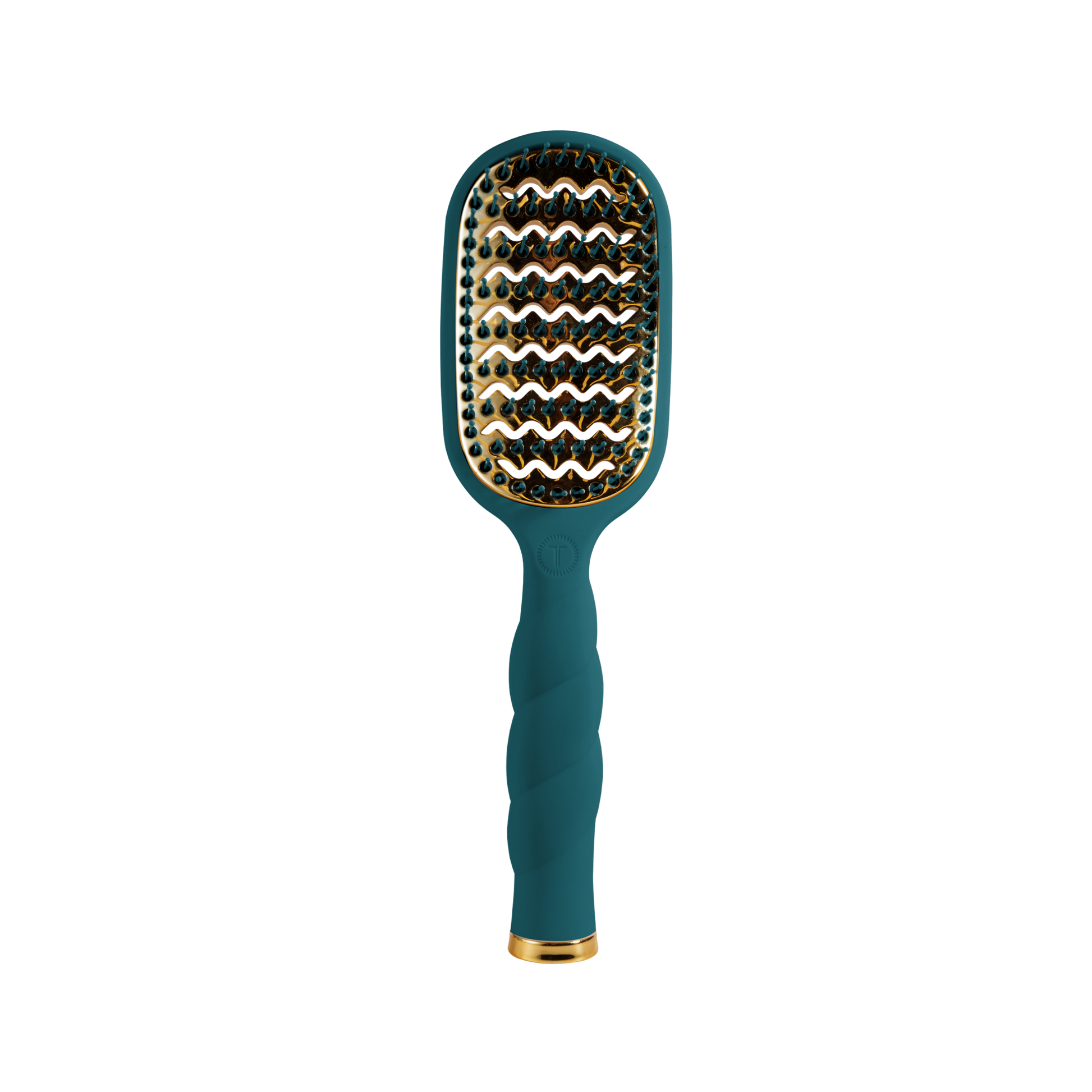 TELETIES - Vented Hair Brush - Teal With It TELETIES