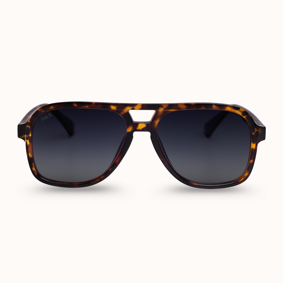 DAX Eyewear - Cruz - Unisex Aviator Sunglasses – Polarized Hair-Friendly: Tortoise DAX Eyewear