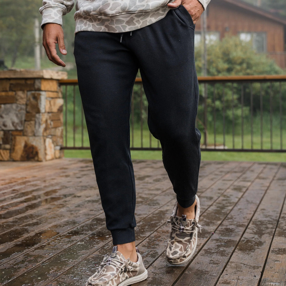 Burlebo Black Thermal Jogger BURLEBO