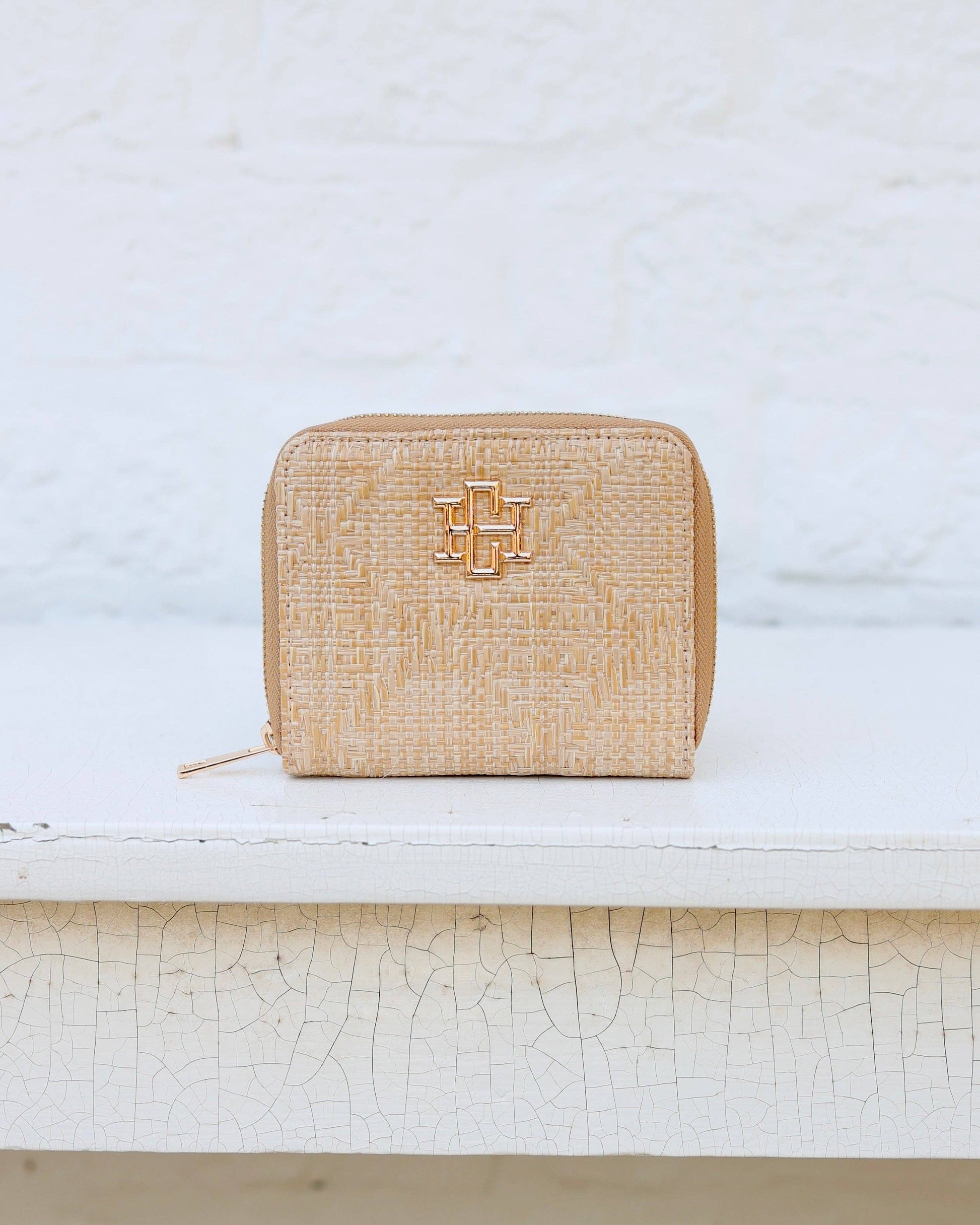 Caroline Hill - Blakely Wallet Natural Lattice: Default Caroline Hill