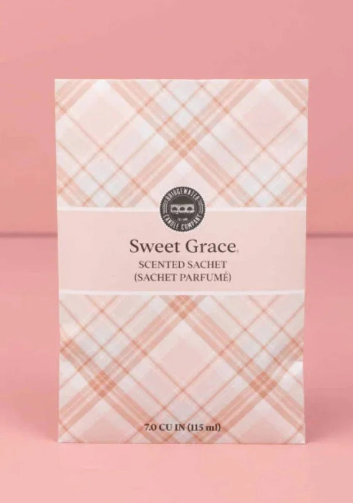 Sweet Grace Plaid Sachet BRIDGEWATER CANDLE CO.