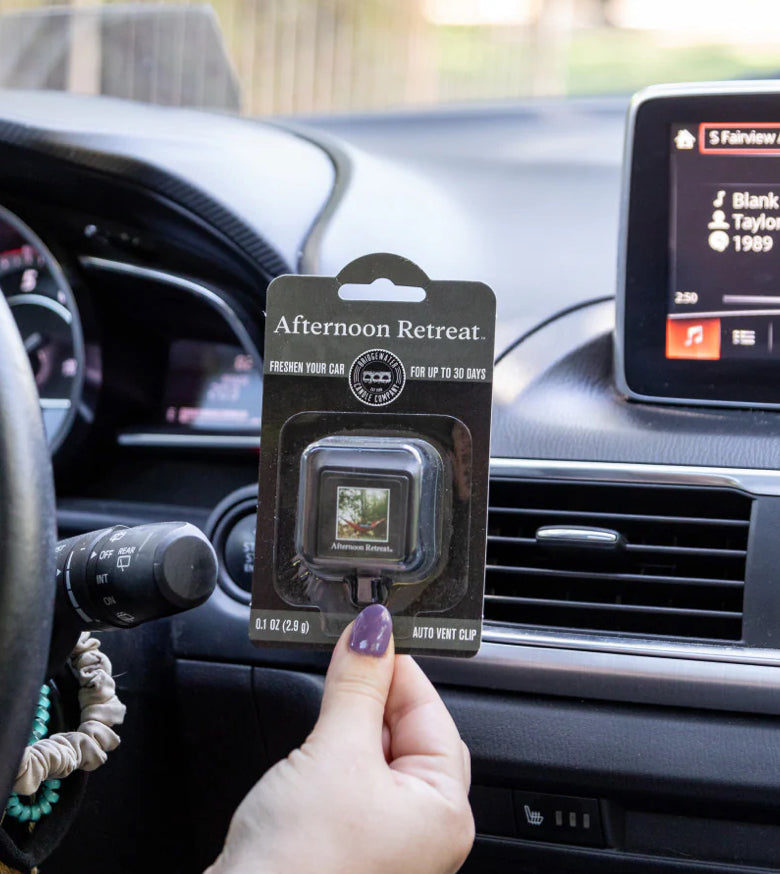 Afternoon Retreat Auto Vent Clip BRIDGEWATER CANDLE CO.