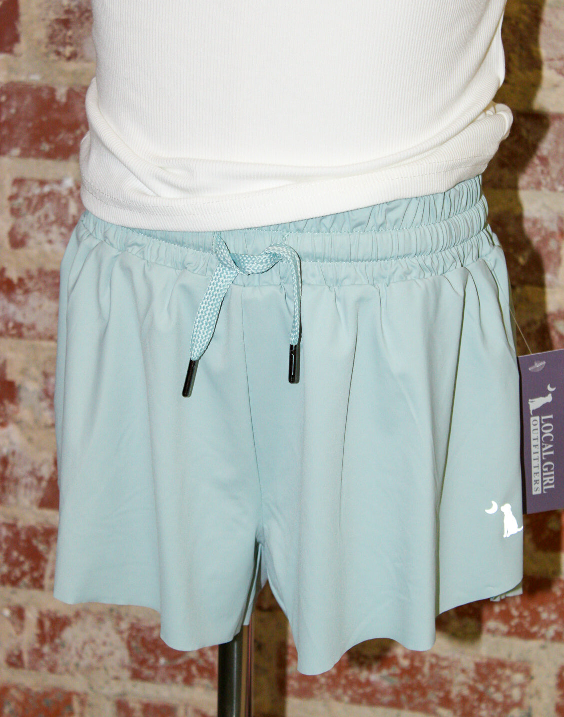 Local Girl Youth Jade Petal Shorts LOCAL BOY OUTFITTER