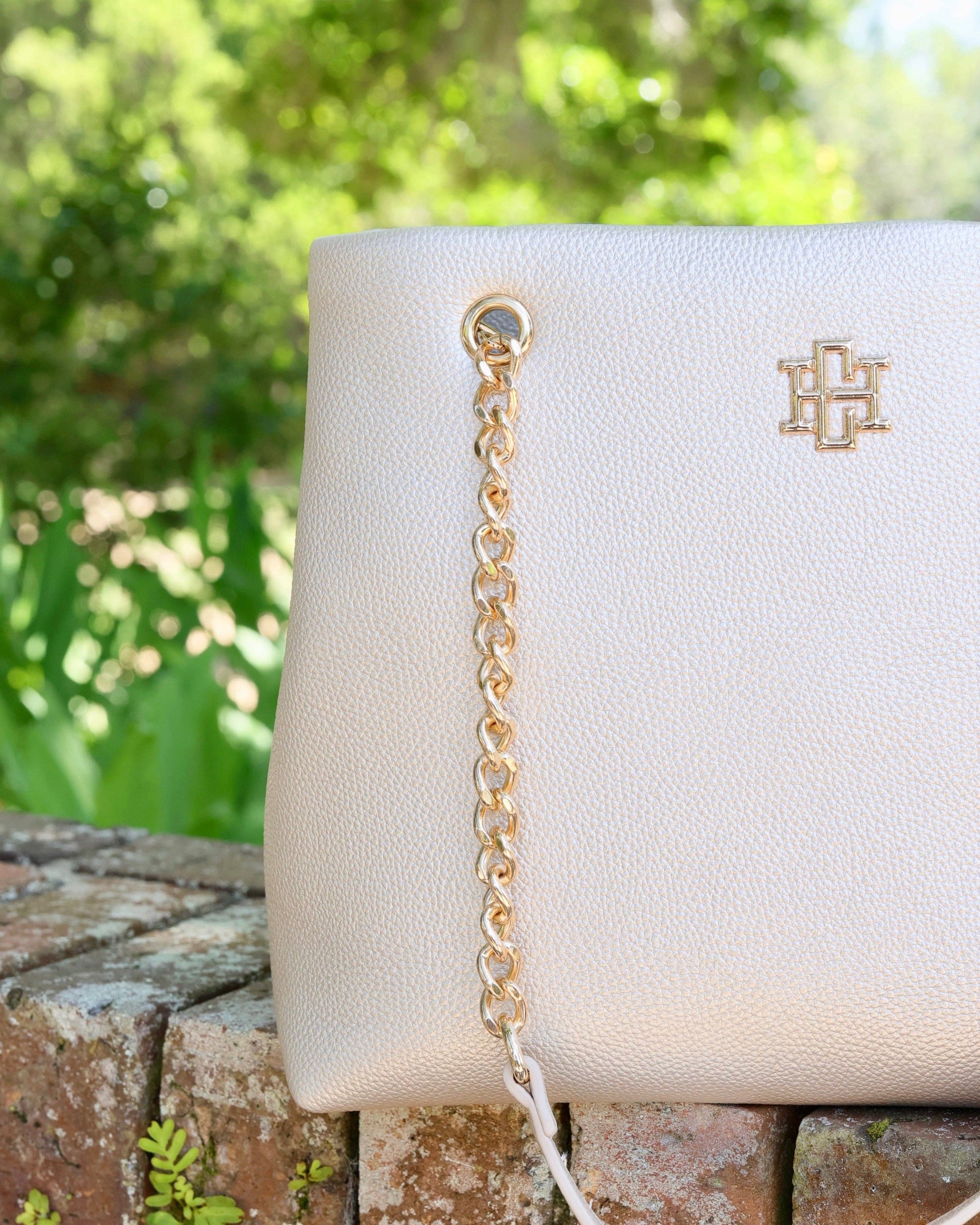 Caroline Hill - Blair Tote Pearl: Default Caroline Hill