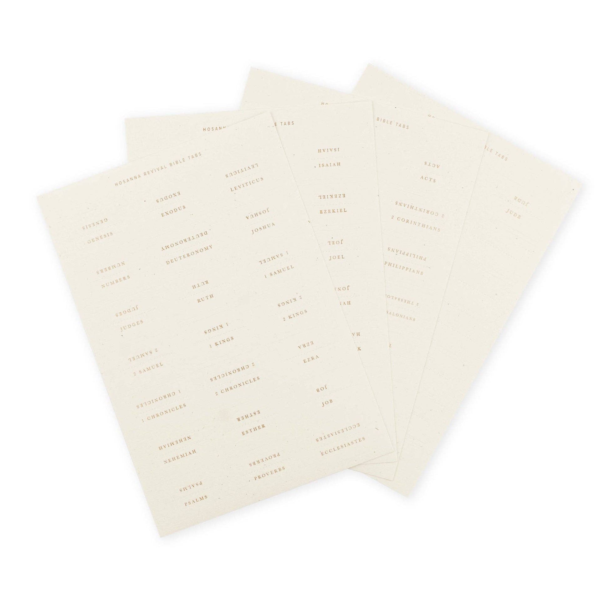 Hosanna Revival - Bible Tabs: Gold Foiling Hosanna Revival