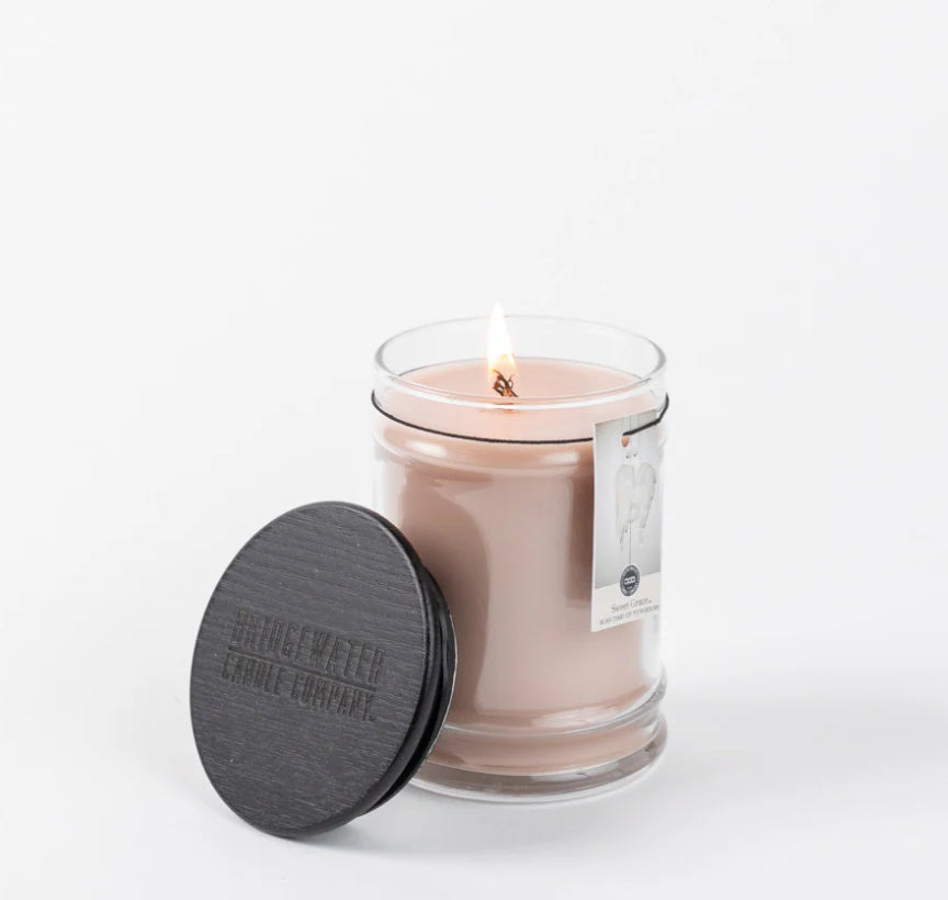 Sweet Grace 8oz Soy Wax Blend Fragranced Jar Candle BRIDGEWATER CANDLE CO.
