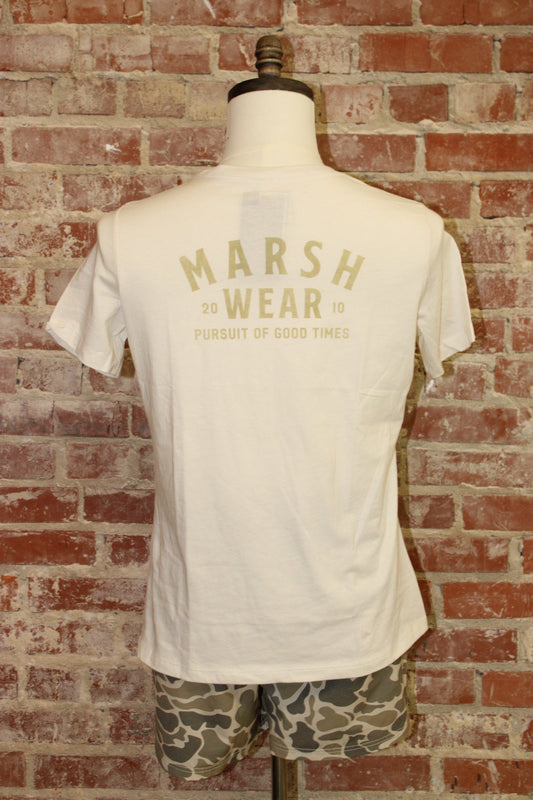 Marsh Wear Vintage White Alton T-Shirt MARSH WEAR