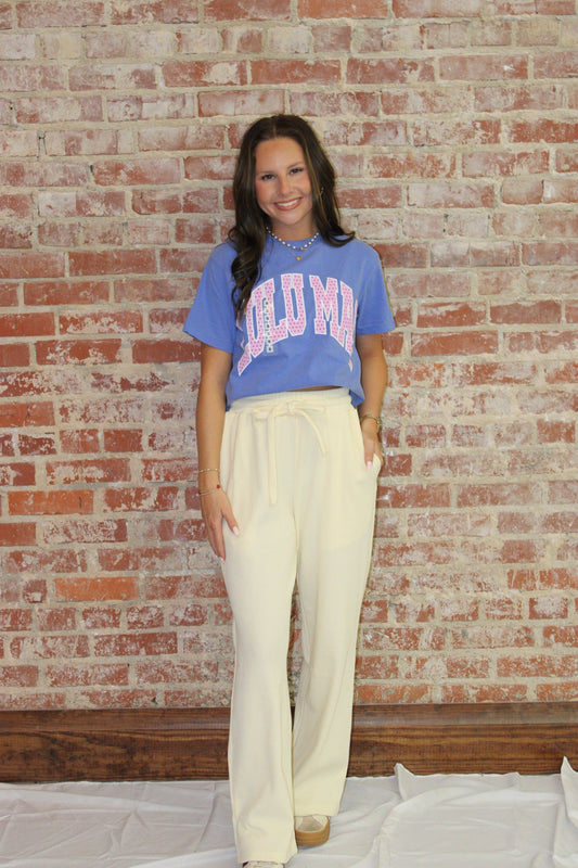 Lulu Mac Waffle Knit Butter Pants Girlie Girl Originals