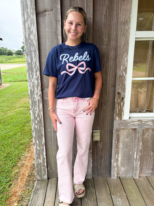 Rebels Coquette Bows Graphic Tee Gia Gifts Boutique