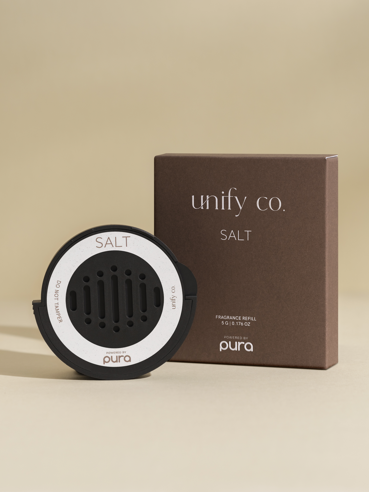Pura - Salt by Unify Co. - Pura Car Diffuser Scent Refill Pura