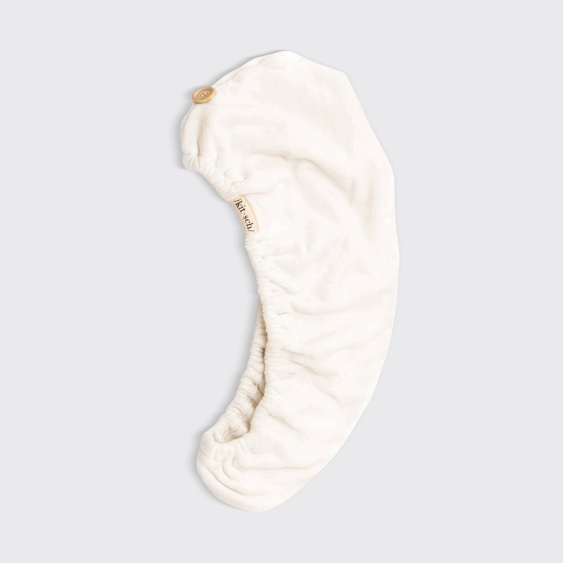 KITSCH - Quick Dry Hair Towel - Ivory KITSCH