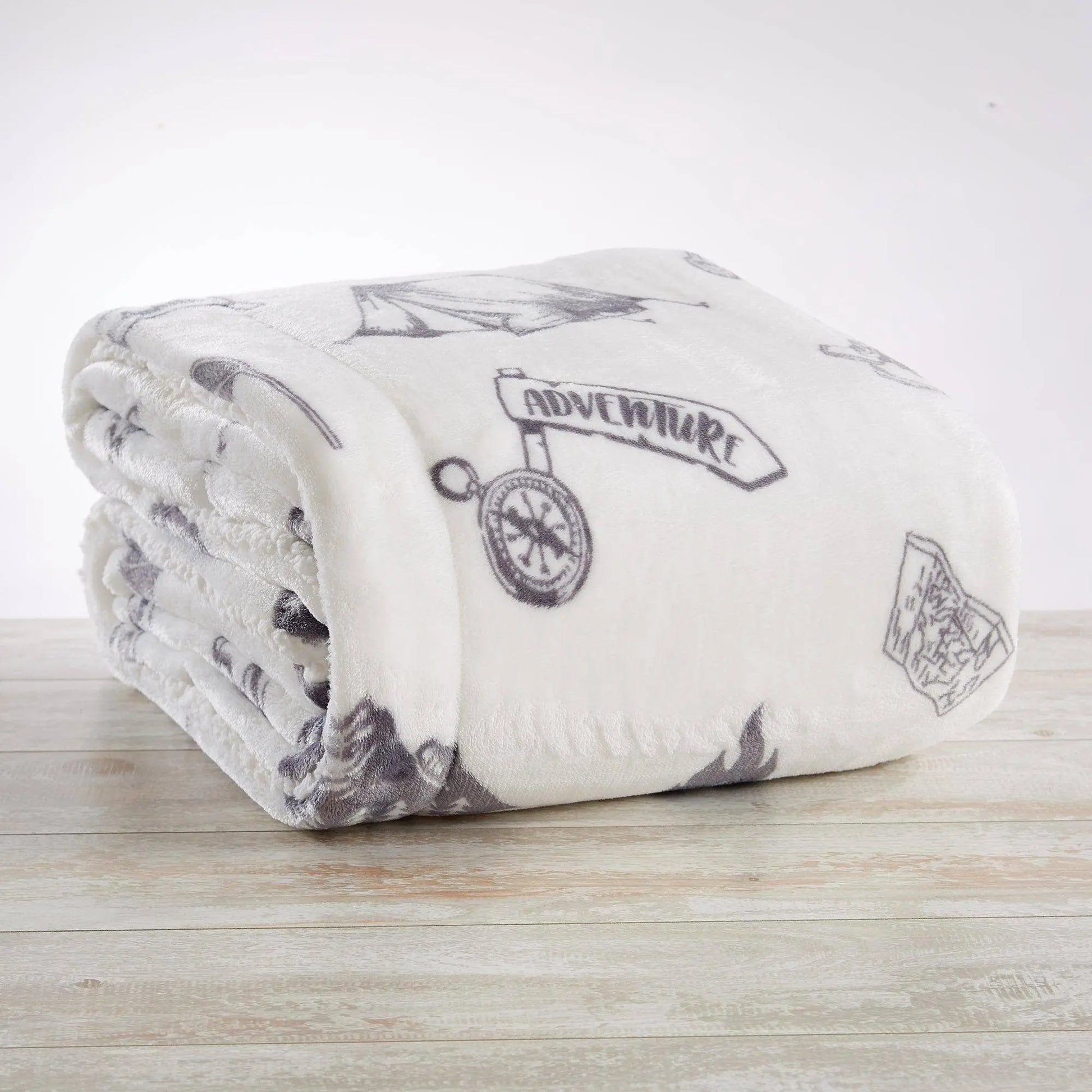 BH Collective - Sherpa Throw Blanket - Hudson Collection BH Collective