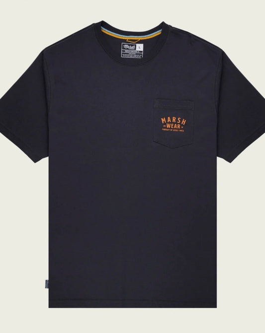 Marsh Wear Black Alton Camo SS T-Shirt MARSH WEAR