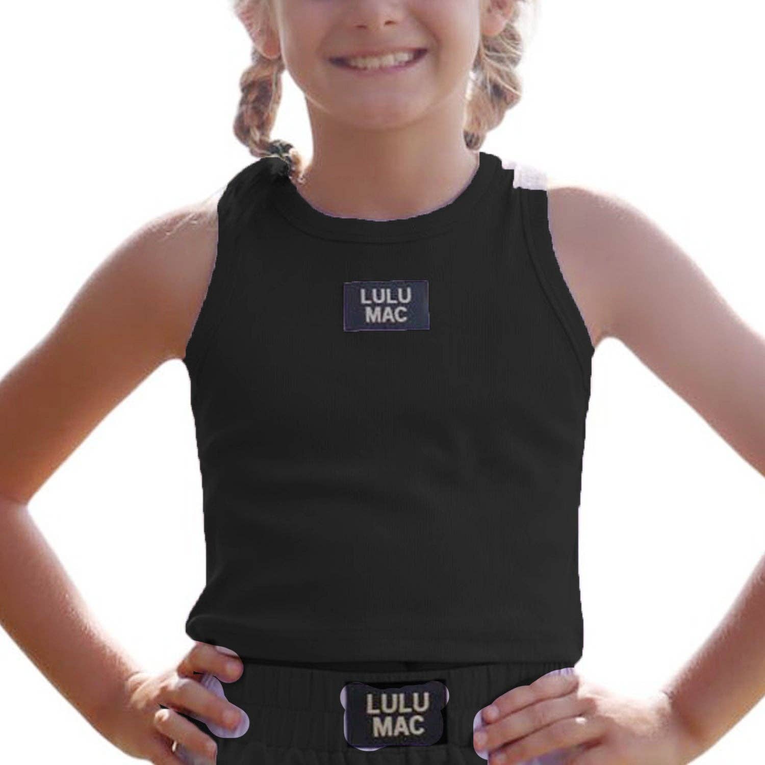 Girlie Girl Originals - LM-KTK-1000 BLACK KIDS SOLID TANK: BLACK / Youth Large Girlie Girl Originals