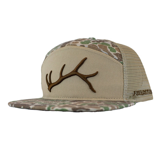 Buck Wild Branding - 7 Panel 3D Puff Shed Hat (H-147) Buck Wild Branding