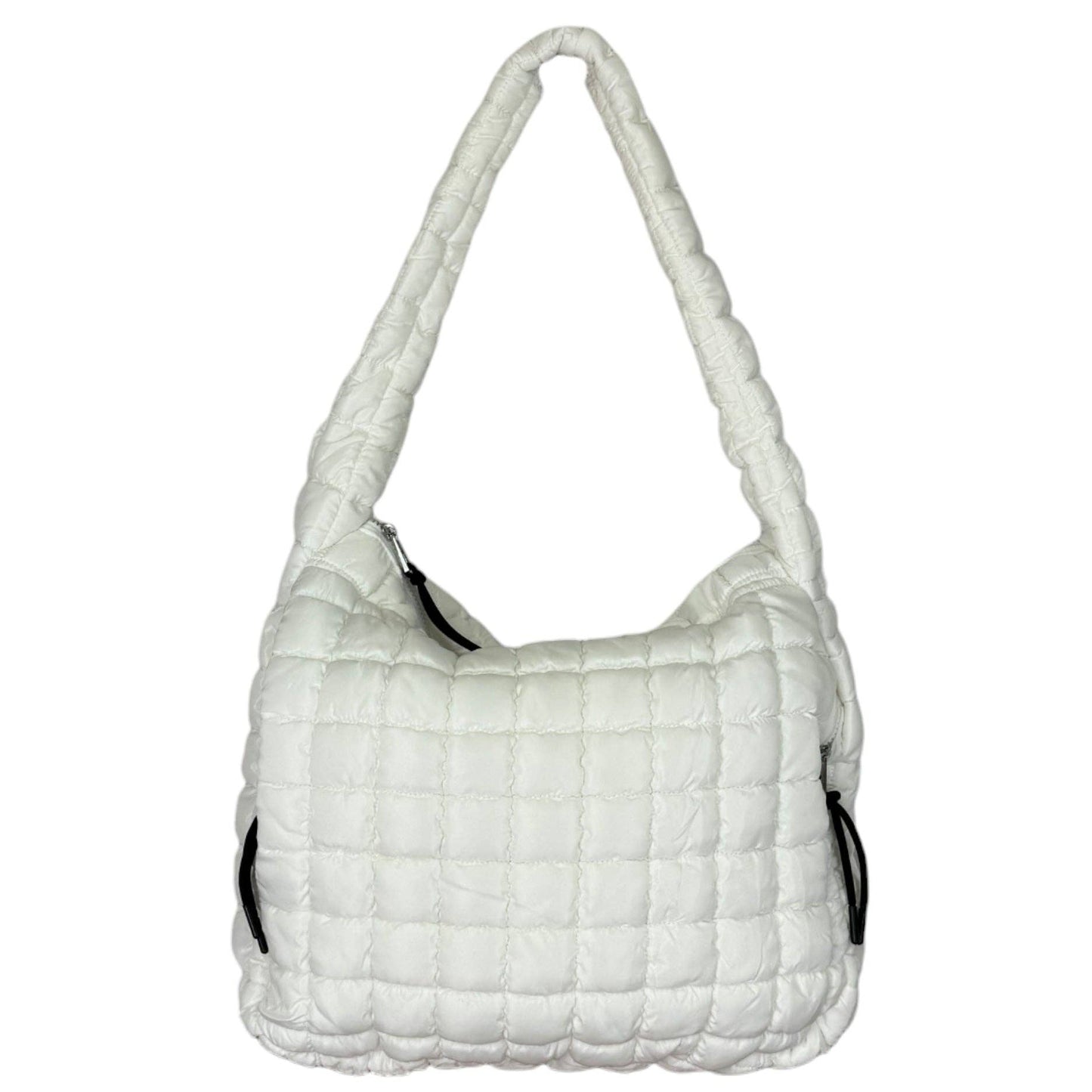 Girlie Girl Originals - GZ-4171 Puffer Quilted Handbag White Girlie Girl Originals