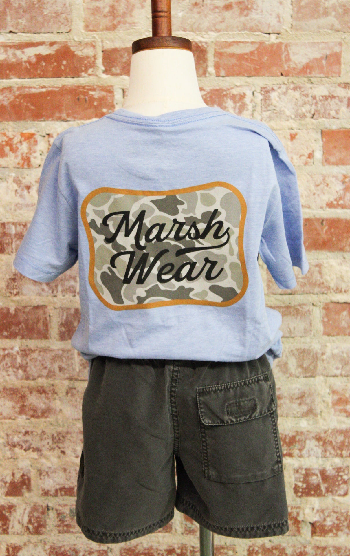 MARSH WEAR YOUTH ASH HIGHWATER VOLLEY SHORTS MARSH WEAR