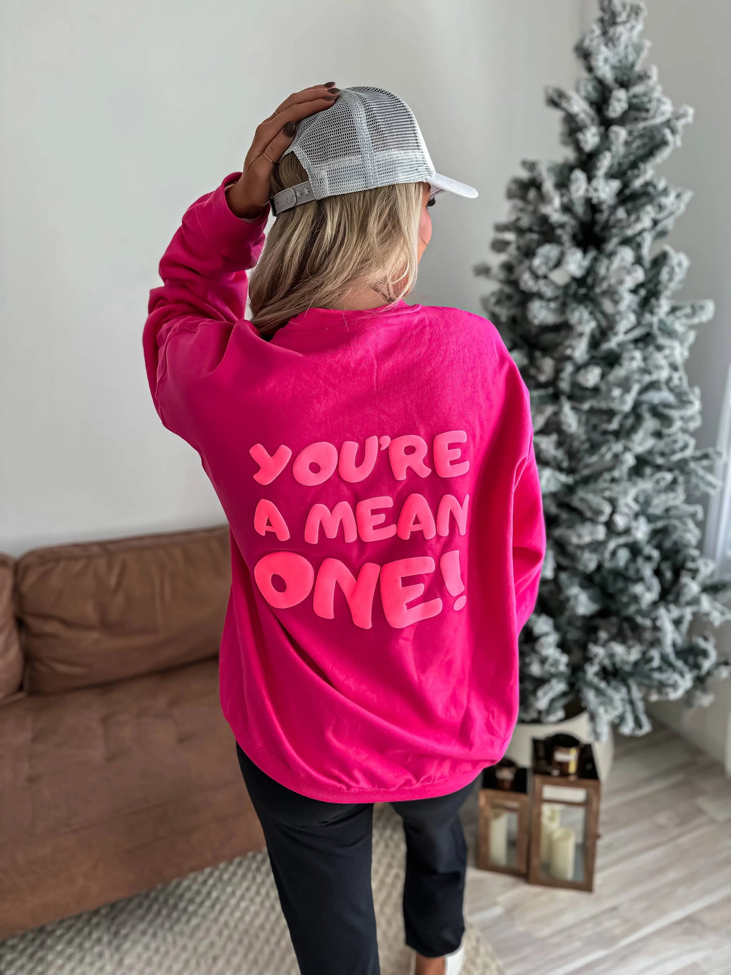 You’re a Mean One Crewneck Sweatshirt Bird & Co Wholesale Tees