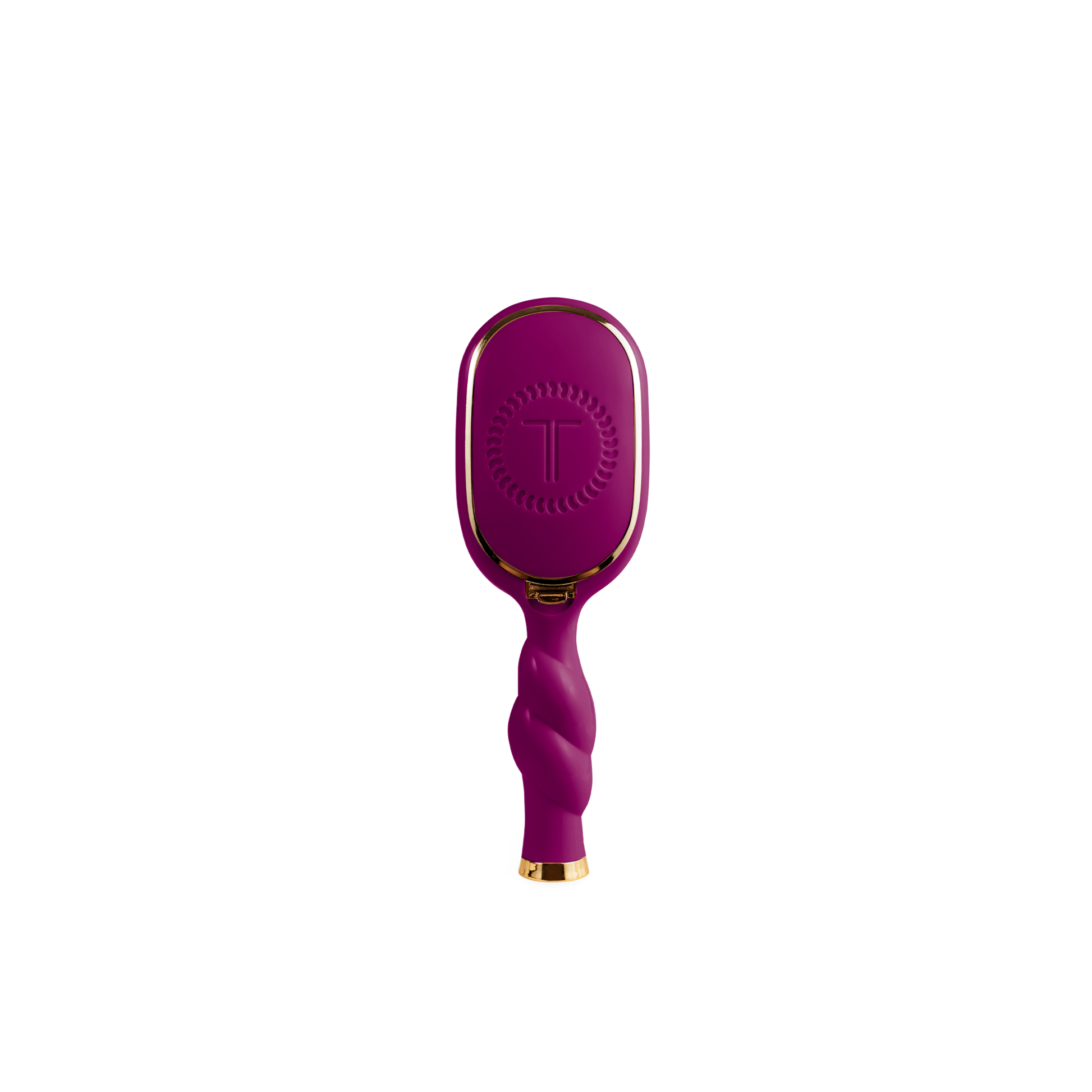 TELETIES - Mini Detangler Hair Brush for Medium Hair - Mulberry TELETIES
