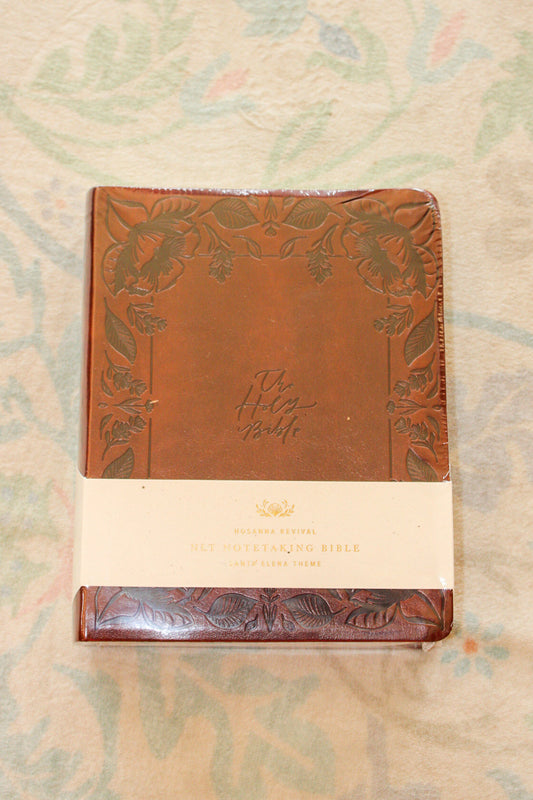 Hosanna Revival Santa Elena Theme NLT Notetaking Bible Hosanna Revival