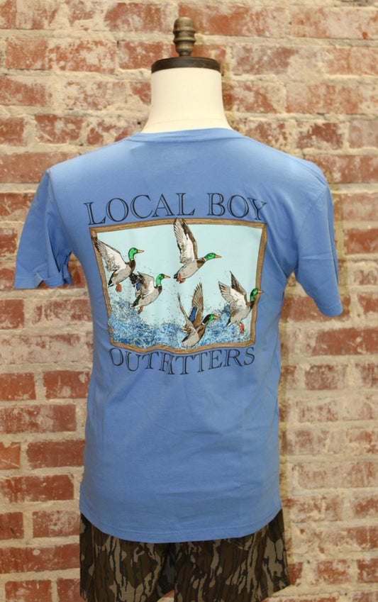 Mallard Flock Tee Local boy SOUTHERN SUNDROP BOUTIQUE