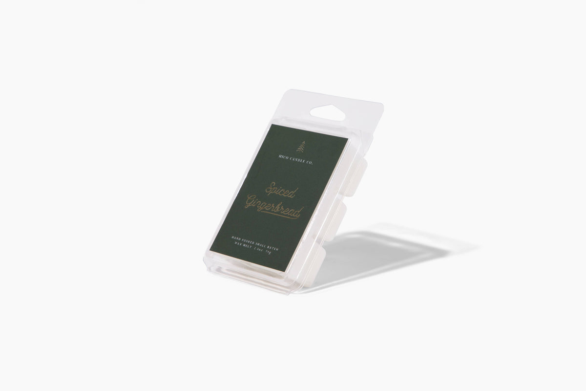 Hico Candle Co. - Spiced Gingerbread Soy Wax Melt | Ginger, Nutmeg, Vanilla Hico Candle Co.