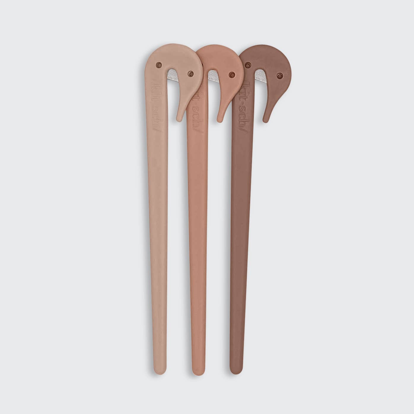 KITSCH - Eco-Friendly Elastic Cutters 3pc Set - Multi-coloured KITSCH