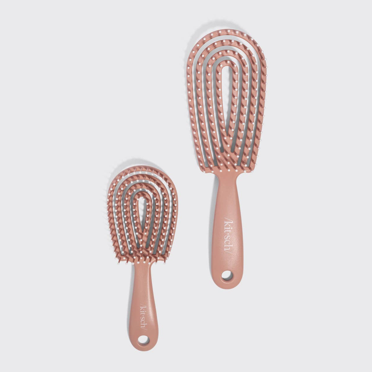 KITSCH - Kitsch Detangling Duo 2pc Set - Terracotta KITSCH