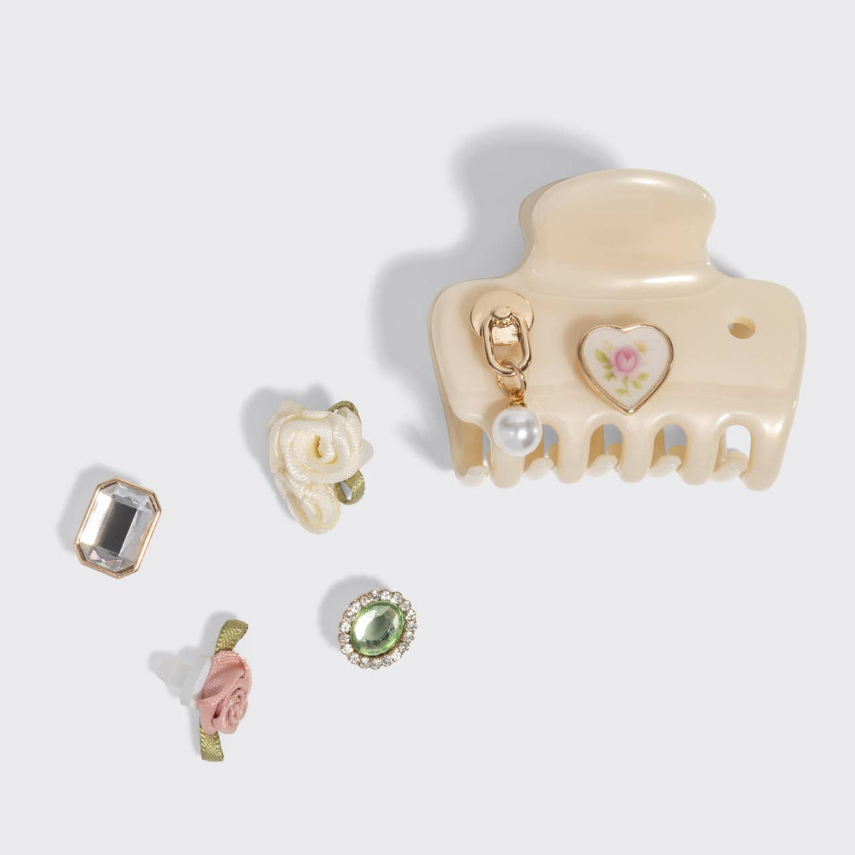 KITSCH - KitschPop™️ Cloud Clip 7pc Set Vintage - Pearlized Cream KITSCH