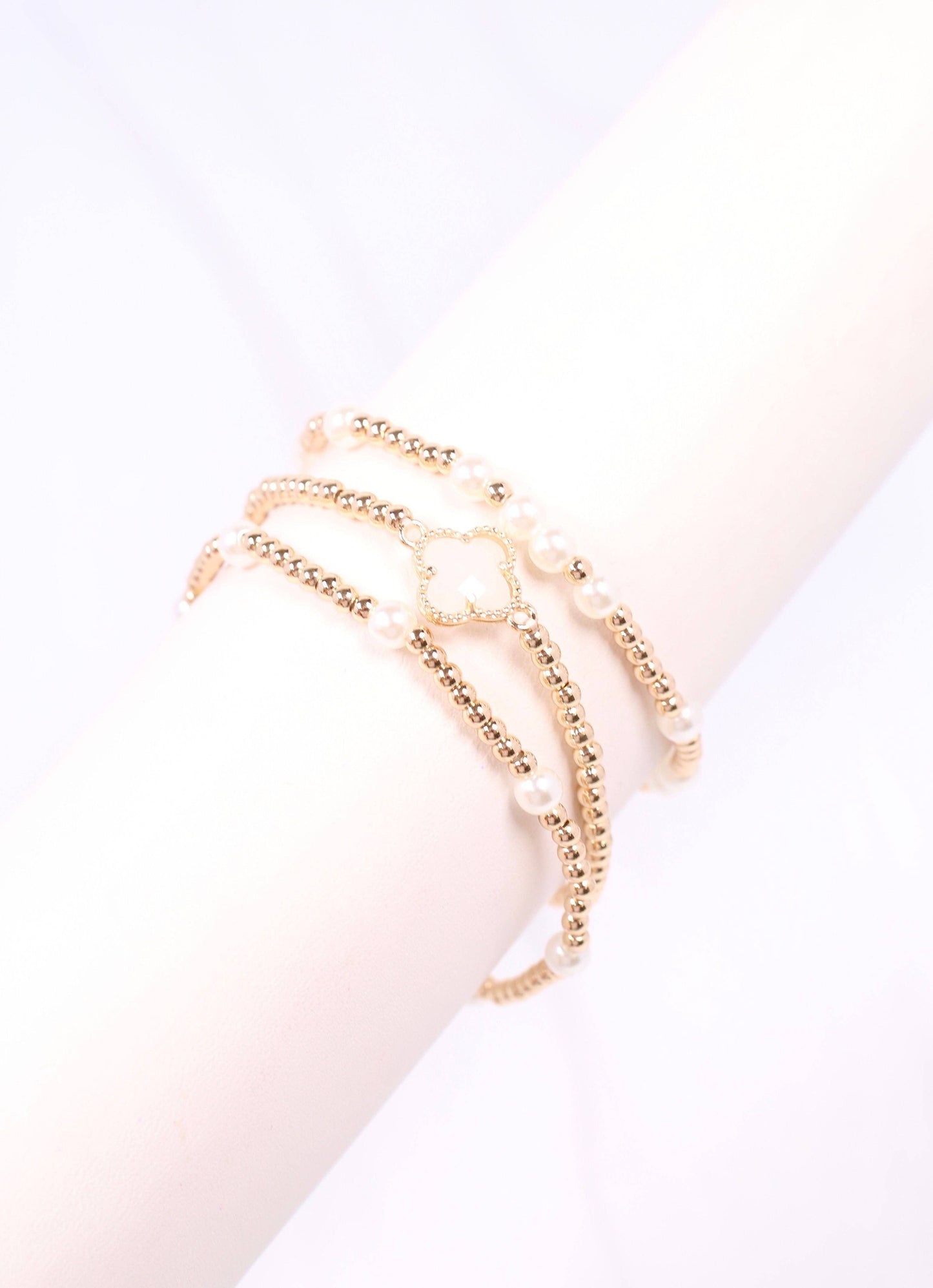 Caroline Hill - Pollack Bracelet Set GOLD: Default Caroline Hill