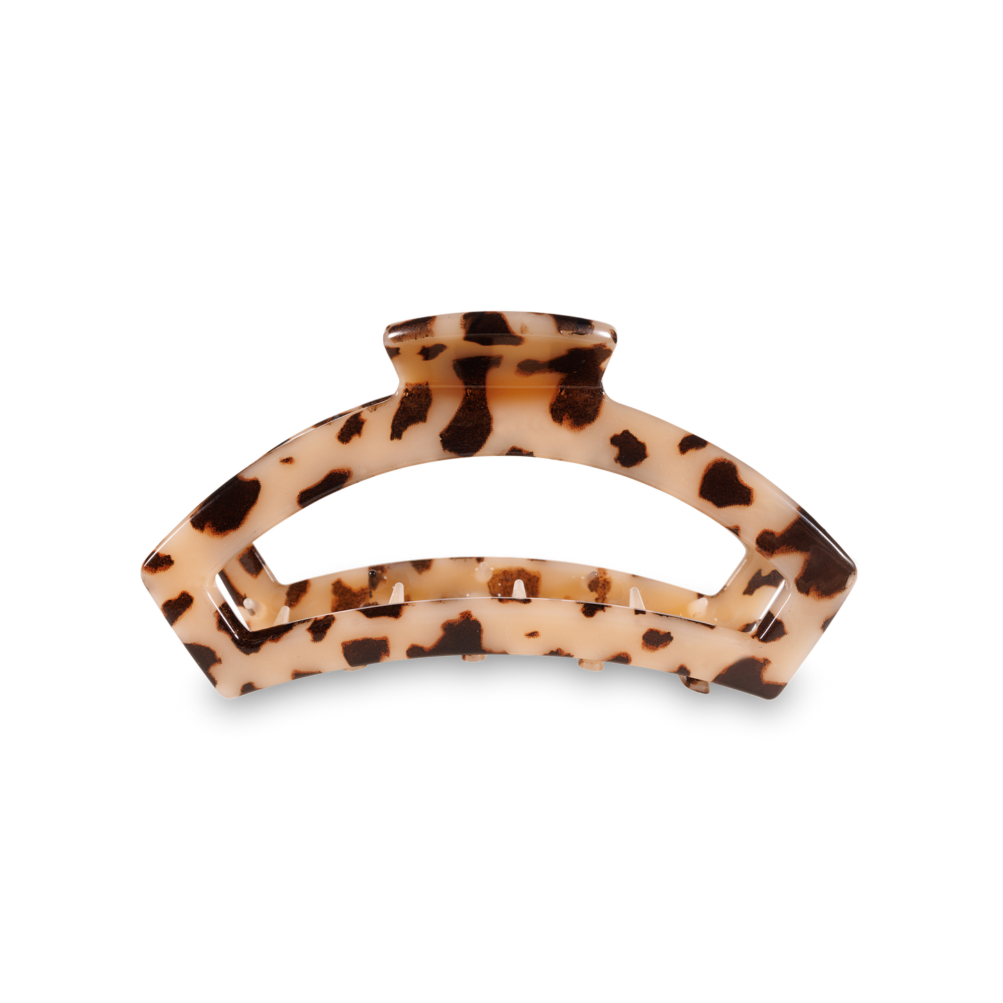 TELETIES - Open Hair Clip | Medium | Blonde Tortoise TELETIES
