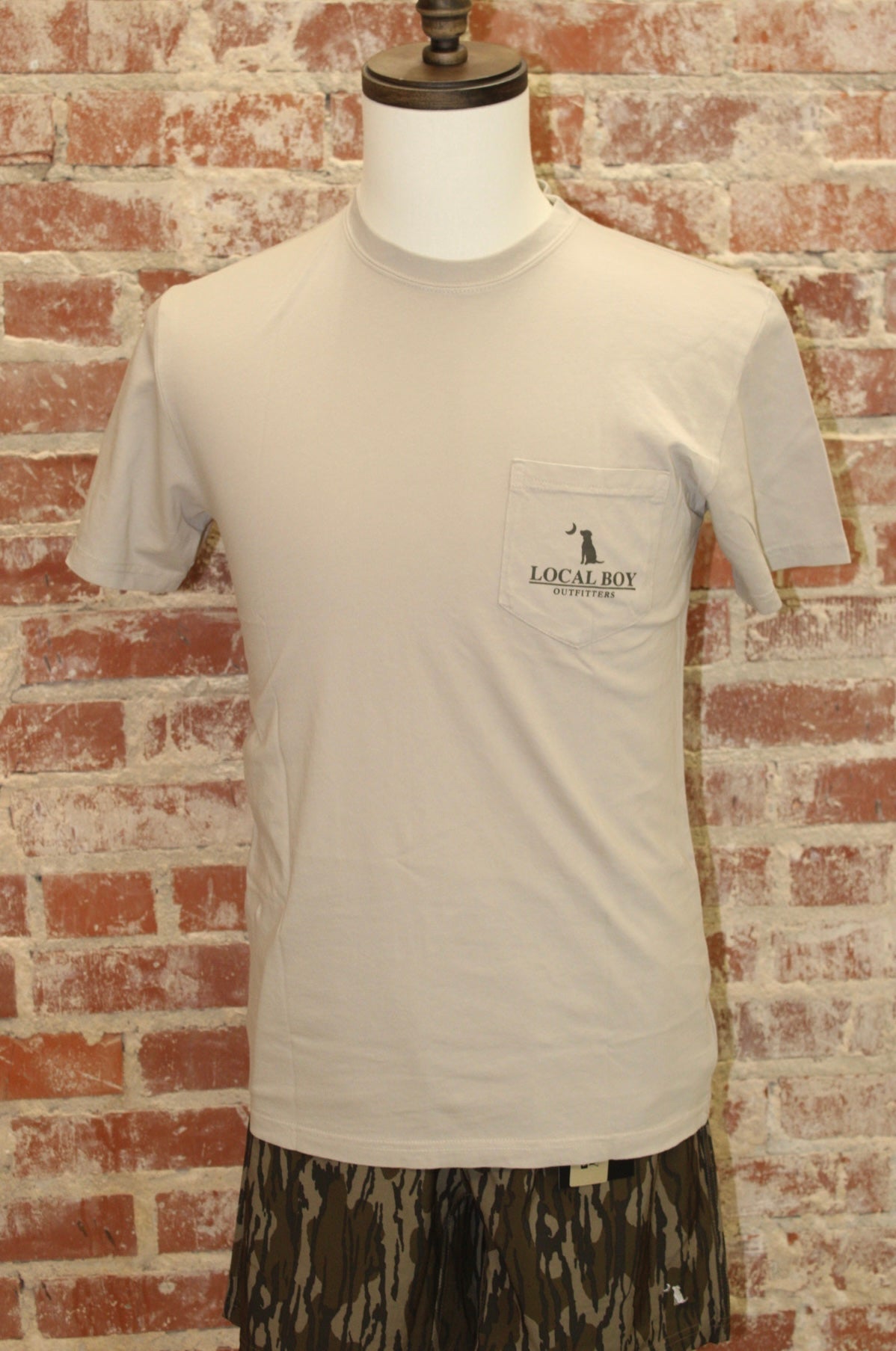 Wood Cut SS Tee Local boy SOUTHERN SUNDROP BOUTIQUE
